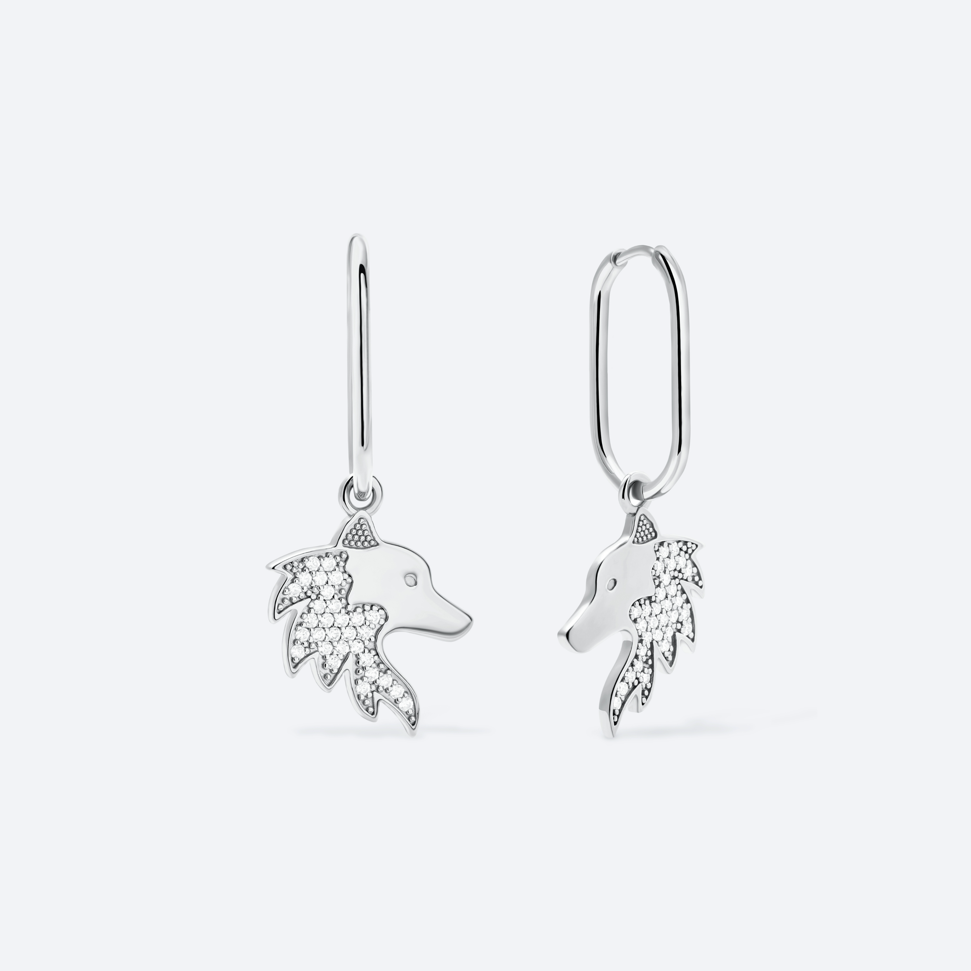 ÀWO Hoop Earrings (Whisper)