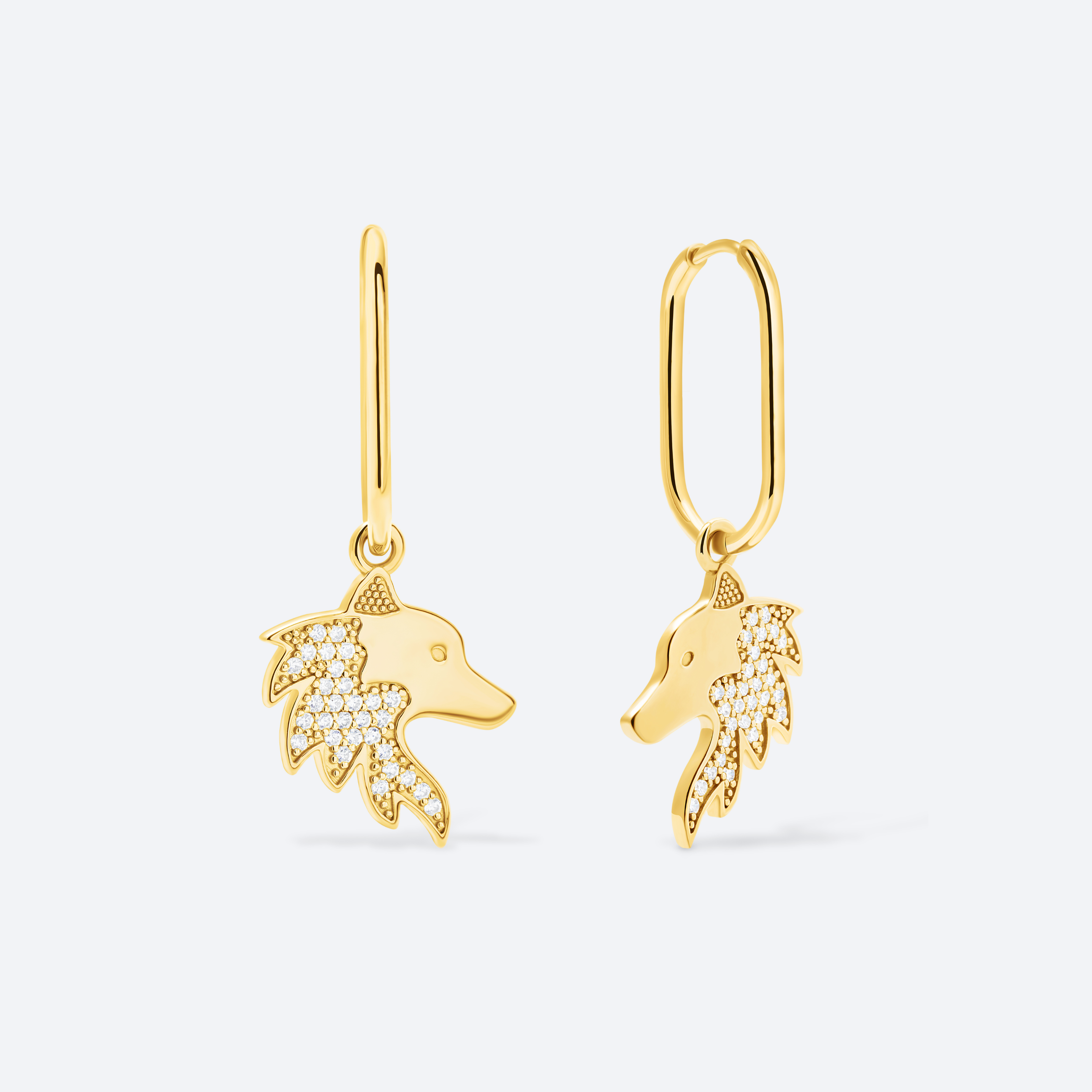 ÀWO Hoop Earrings (Whisper)