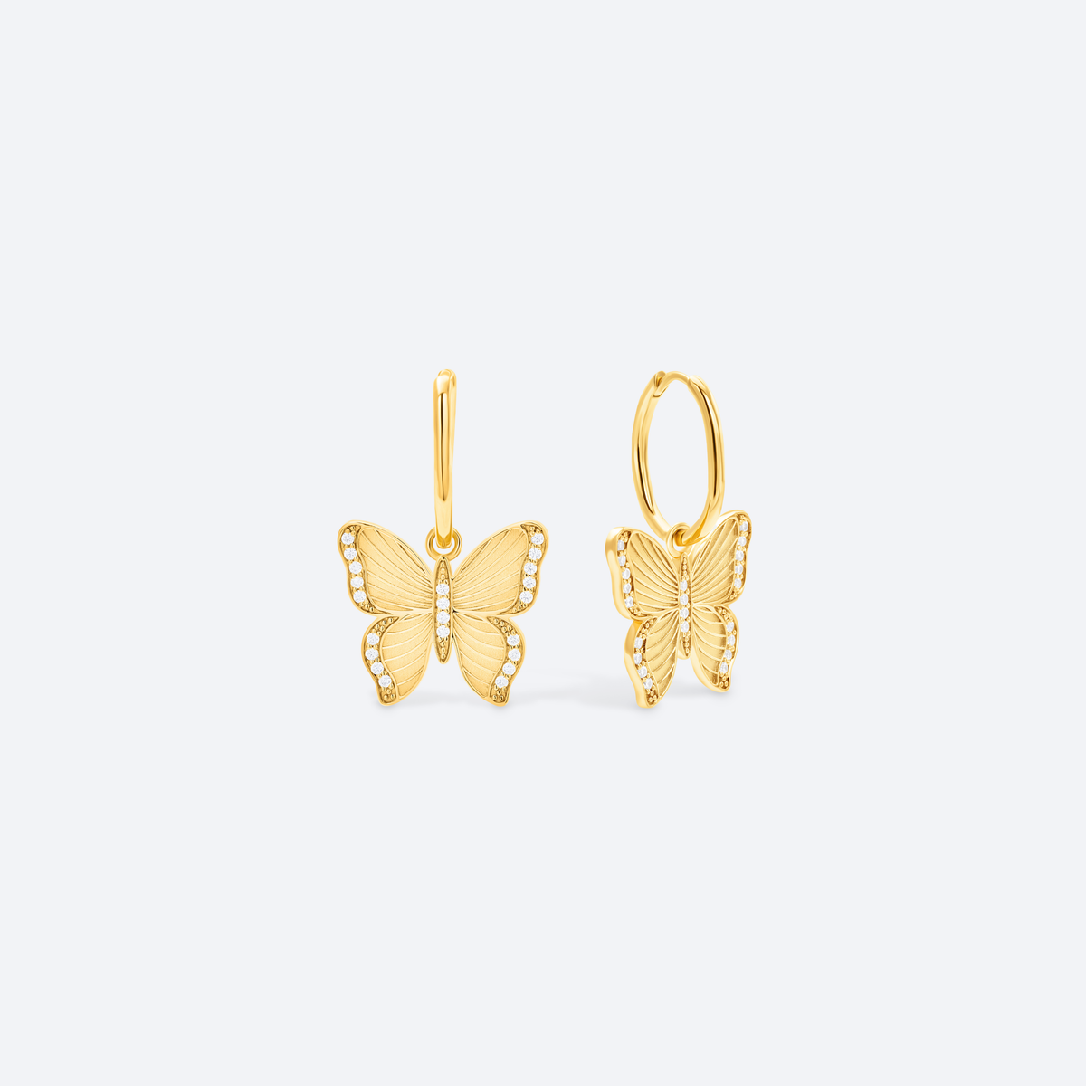 INÁ Hoop Earrings (Whisper)