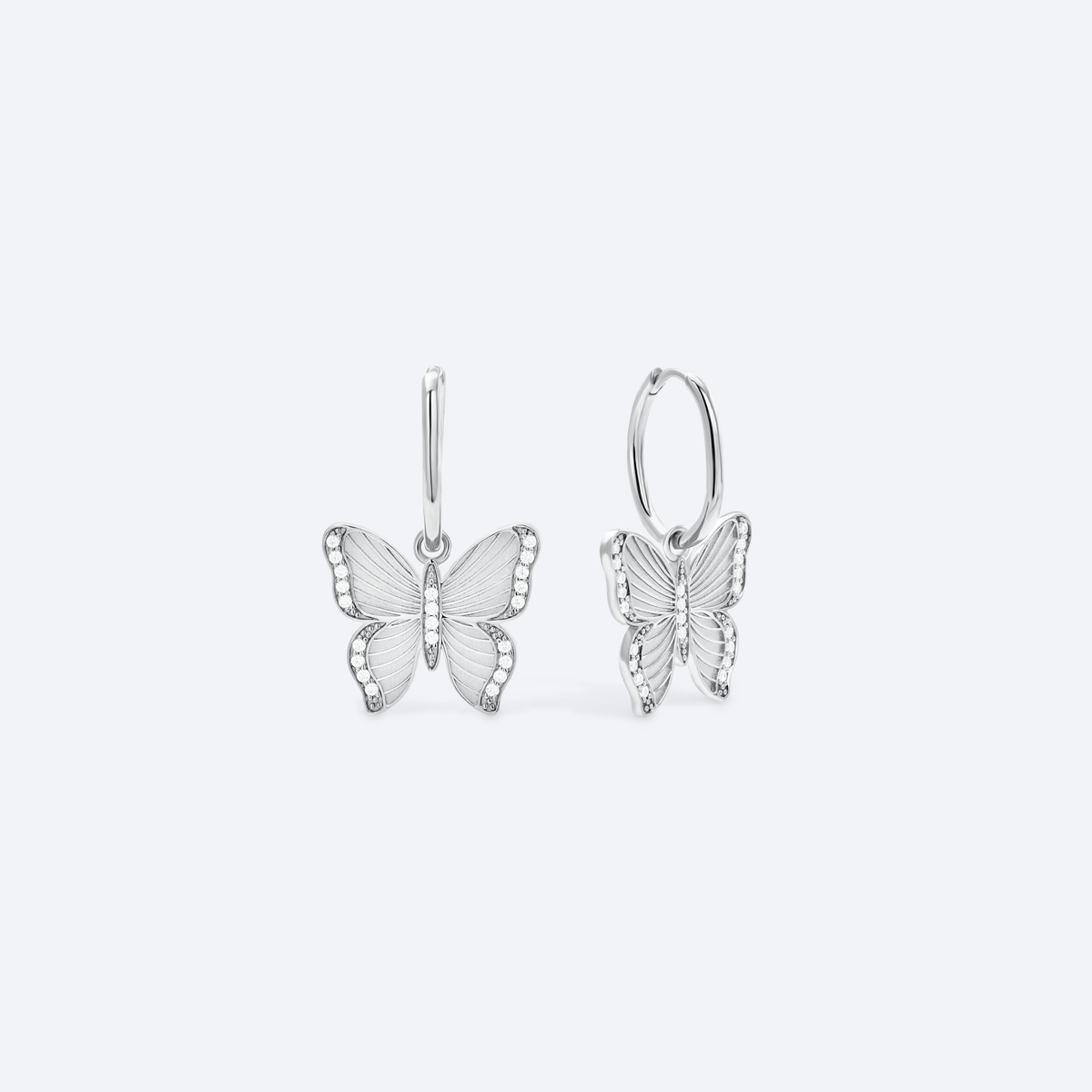 INÁ Hoop Earrings (Whisper)